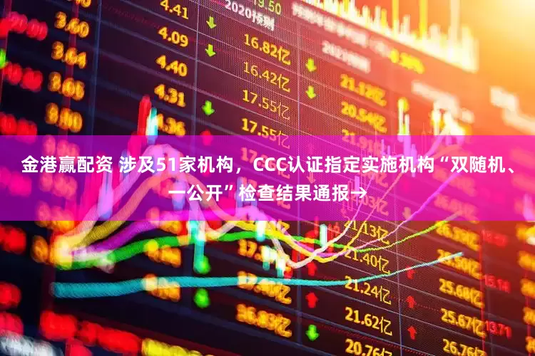 金港赢配资 涉及51家机构，CCC认证指定实施机构“双随机、一公开”检查结果通报→